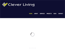 Tablet Screenshot of cleverliving.com.au